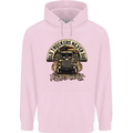 Old Truckers Never Die Lorry Driver Lorries Mens 80% Cotton Hoodie Light Pink