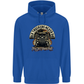 Old Truckers Never Die Lorry Driver Lorries Mens 80% Cotton Hoodie Royal Blue