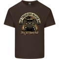 Old Truckers Never Die Lorry Driver Lorries Mens Cotton T-Shirt Tee Top Dark Chocolate