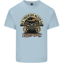Old Truckers Never Die Lorry Driver Lorries Mens Cotton T-Shirt Tee Top Light Blue