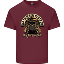 Old Truckers Never Die Lorry Driver Lorries Mens Cotton T-Shirt Tee Top Maroon