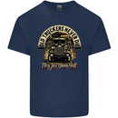 Old Truckers Never Die Lorry Driver Lorries Mens Cotton T-Shirt Tee Top Navy Blue