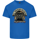 Old Truckers Never Die Lorry Driver Lorries Mens Cotton T-Shirt Tee Top Royal Blue