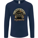 Old Truckers Never Die Lorry Driver Lorries Mens Long Sleeve T-Shirt Navy Blue
