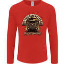 Old Truckers Never Die Lorry Driver Lorries Mens Long Sleeve T-Shirt Red