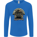 Old Truckers Never Die Lorry Driver Lorries Mens Long Sleeve T-Shirt Royal Blue