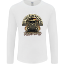 Old Truckers Never Die Lorry Driver Lorries Mens Long Sleeve T-Shirt White