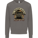 Old Truckers Never Die Lorry Driver Lorries Mens Sweatshirt Jumper Charcoal