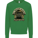 Old Truckers Never Die Lorry Driver Lorries Mens Sweatshirt Jumper Irish Green