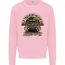 Old Truckers Never Die Lorry Driver Lorries Mens Sweatshirt Jumper Light Pink