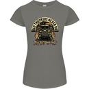 Old Truckers Never Die Lorry Driver Lorries Womens Petite Cut T-Shirt Charcoal