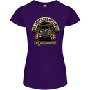 Old Truckers Never Die Lorry Driver Lorries Womens Petite Cut T-Shirt Purple