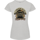 Old Truckers Never Die Lorry Driver Lorries Womens Petite Cut T-Shirt Sports Grey