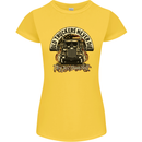 Old Truckers Never Die Lorry Driver Lorries Womens Petite Cut T-Shirt Yellow