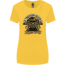 Old Truckers Never Die Lorry Driver Lorries Womens Wider Cut T-Shirt Yellow