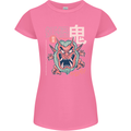 Oni Yokai Japanese Red Demon Womens Petite Cut T-Shirt Azalea