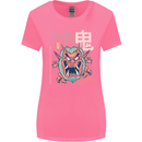 Oni Yokai Japanese Red Demon Womens Wider Cut T-Shirt Azalea