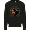 Only God Can Judge Me Rapper Hip Hop Mens Sweatshirt Jumper Black
