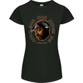 Only God Can Judge Me Rapper Hip Hop Womens Petite Cut T-Shirt Black