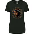 Only God Can Judge Me Rapper Hip Hop Womens Wider Cut T-Shirt Black