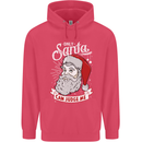 Only Santa Can Judge Me Funny Christmas Childrens Kids Hoodie Heliconia