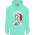Only Santa Can Judge Me Funny Christmas Childrens Kids Hoodie Peppermint