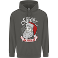 Only Santa Can Judge Me Funny Christmas Childrens Kids Hoodie Storm Grey