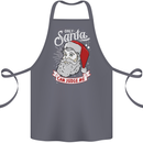 Only Santa Can Judge Me Funny Christmas Cotton Apron 100% Organic Steel