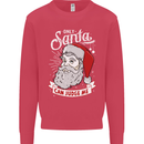 Only Santa Can Judge Me Funny Christmas Kids Sweatshirt Jumper Heliconia