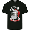 Only Santa Can Judge Me Funny Christmas Kids T-Shirt Childrens Black