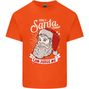 Only Santa Can Judge Me Funny Christmas Kids T-Shirt Childrens Orange