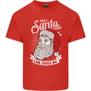 Only Santa Can Judge Me Funny Christmas Kids T-Shirt Childrens Red