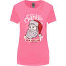Only Santa Can Judge Me Funny Christmas Womens Wider Cut T-Shirt Azalea