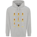 Optimism Pessimism Beer Alcohol Funny Mens 80% Cotton Hoodie Sports Grey