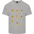 Optimism Pessimism Beer Alcohol Funny Mens Cotton T-Shirt Tee Top Sports Grey