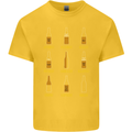 Optimism Pessimism Beer Alcohol Funny Mens Cotton T-Shirt Tee Top Yellow