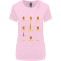 Optimism Pessimism Beer Alcohol Funny Womens Wider Cut T-Shirt Light Pink