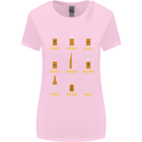 Optimism Pessimism Beer Alcohol Funny Womens Wider Cut T-Shirt Light Pink