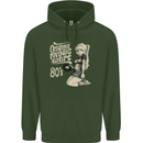 Original Music Shirt DJ Vinyl Turntable Childrens Kids Hoodie Forest Green