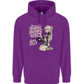 Original Music Shirt DJ Vinyl Turntable Childrens Kids Hoodie Purple