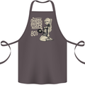 Original Music Shirt DJ Vinyl Turntable Cotton Apron 100% Organic Dark Grey