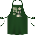 Original Music Shirt DJ Vinyl Turntable Cotton Apron 100% Organic Forest Green
