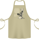 Original Music Shirt DJ Vinyl Turntable Cotton Apron 100% Organic Khaki