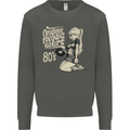 Original Music Shirt DJ Vinyl Turntable Kids Sweatshirt Jumper Storm Grey