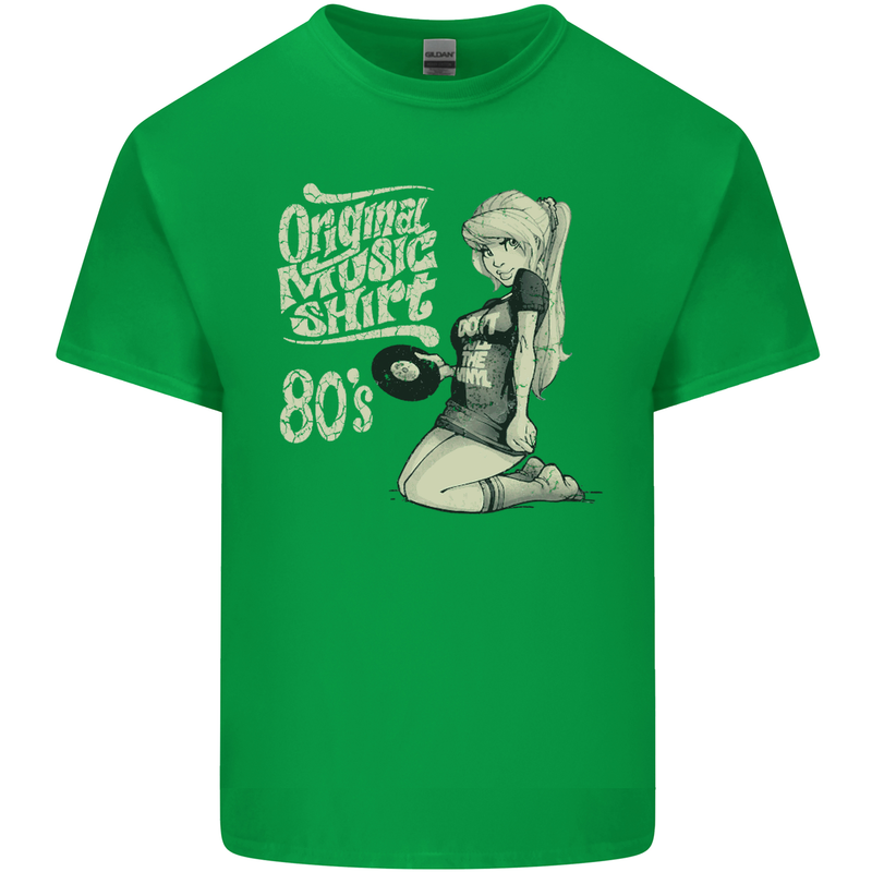 Original Music Shirt DJ Vinyl Turntable Kids T-Shirt Childrens Irish Green