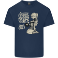 Original Music Shirt DJ Vinyl Turntable Kids T-Shirt Childrens Navy Blue