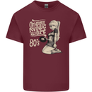 Original Music Shirt DJ Vinyl Turntable Mens Cotton T-Shirt Tee Top Maroon