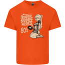 Original Music Shirt DJ Vinyl Turntable Mens Cotton T-Shirt Tee Top Orange