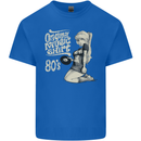 Original Music Shirt DJ Vinyl Turntable Mens Cotton T-Shirt Tee Top Royal Blue