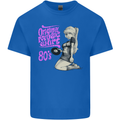 Original Music Shirt DJ Vinyl Turntable Mens Cotton T-Shirt Tee Top Royal Blue